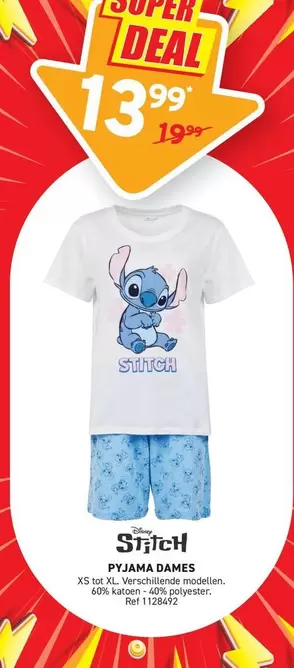Stitch - PYJAMA DAMES
