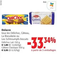 De - Délichoc, Gâteau, La Biscuiterie ou Les Schtroumpfs biscuits