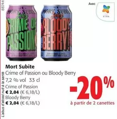 De - Crime of Passion ou Bloody Berry