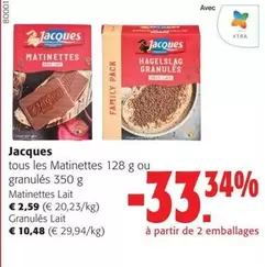 De - Matinettes or granulés