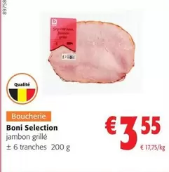 jambon grillé