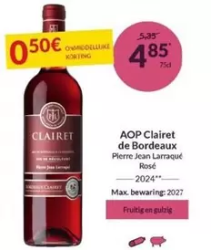 De - Clairet de Bordeaux