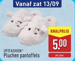 Pluchen pantoffels
