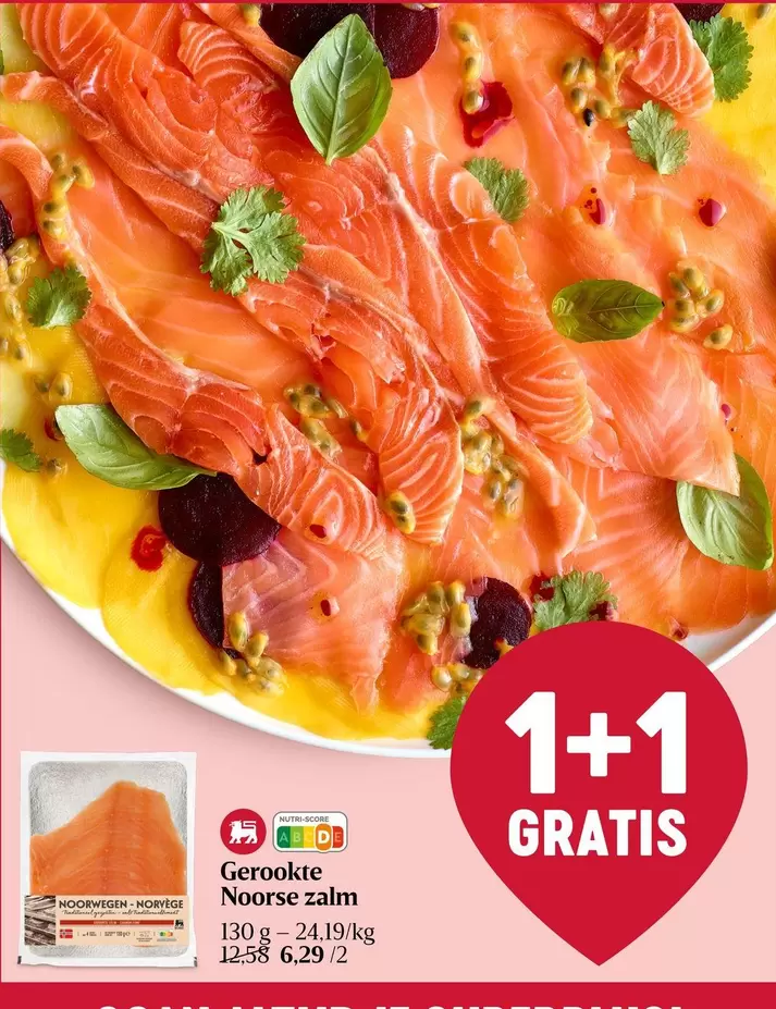 Gerookte Noorse zalm