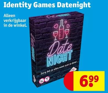 De - Identity Games Datenight
