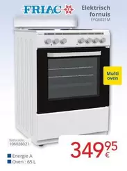 Elektrisch fornuis EFG6021M