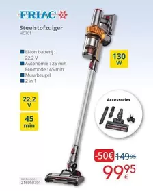 Steelstofzuiger HC701