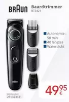 Baardtrimmer BT3421
