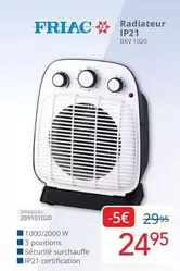 Radiateur IP21 BKV 1020