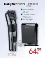 Tondeuse E978E