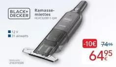 Black - Ramasse-miettes HLVC320811-QW