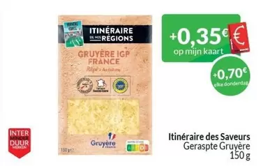 De - Geraspte Gruyère