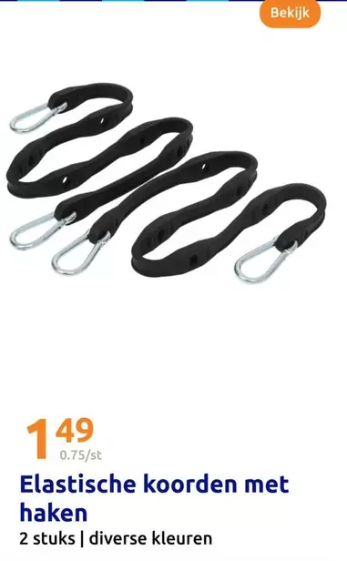 Elastische koorden met haken