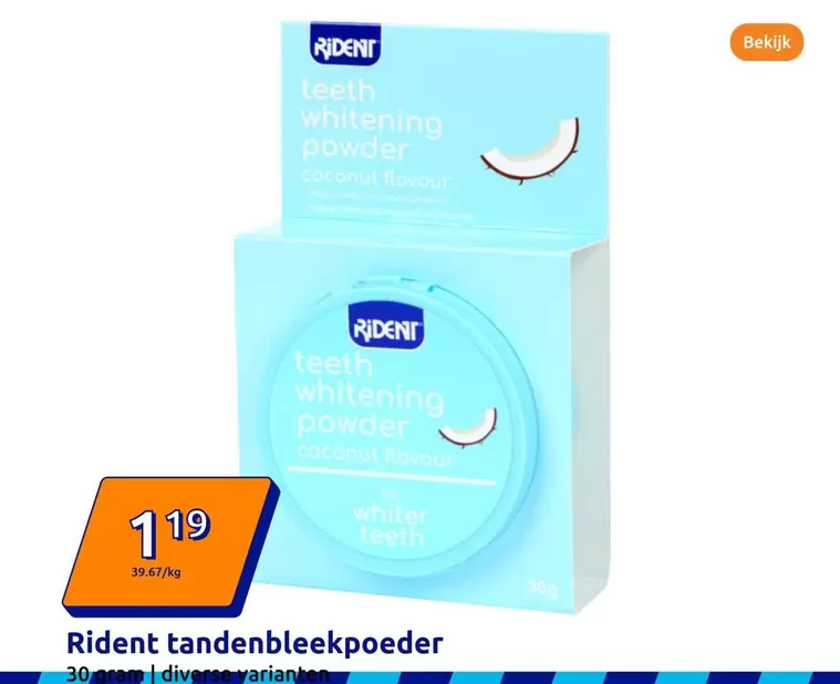 Tandenbleekpoeder