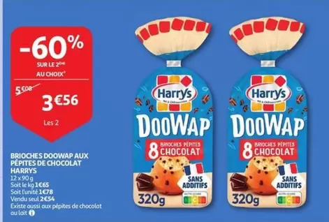 De - BRIOCHES DOOWAP AUX PEPITES DE CHOCOLAT