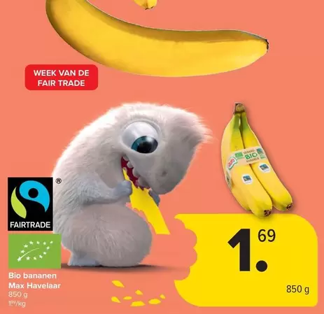 De - Bio bananen Max Havelaar
