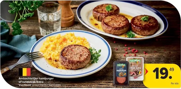 Extra - Ambachtelijke hamburger