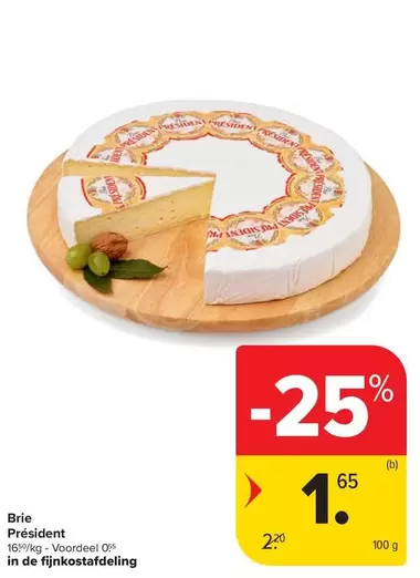 De - Brie Président