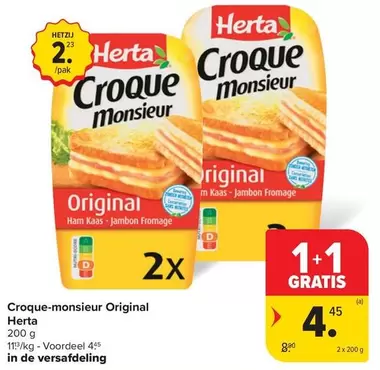De - Croque-monsieur Original