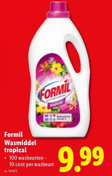 Wasmiddel tropical