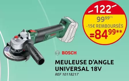 Bosch - MEULEUSE D'ANGLE UNIVERSAL 18V