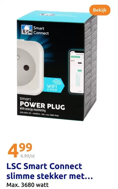 Smart Connect slimme stekker met...