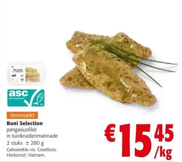 Pangasiusfilet In Tuinkruidenmarinade