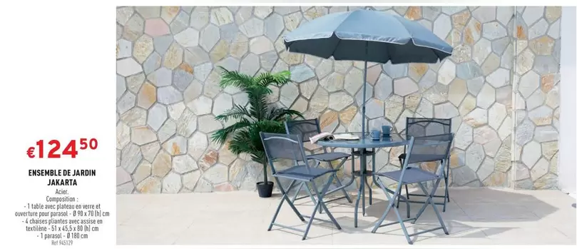 De - ENSEMBLE DE JARDIN JAKARTA