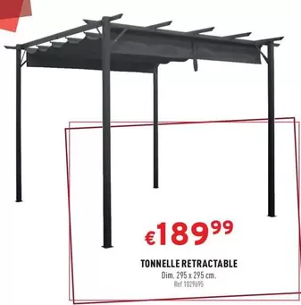 TONNELLE RETRACTABLE