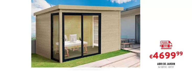 De - ABRI DE JARDIN