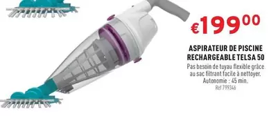 De - ASPIRATEUR DE PISCINE RECHARGEABLE TELSA 50
