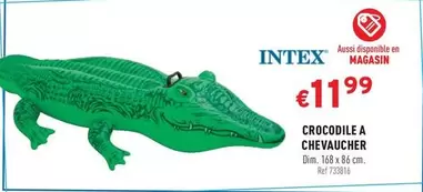 Intex - CROCODILE A CHEVAUCHER