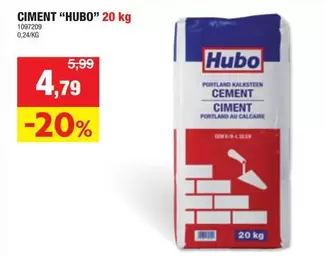 CIMENT "HUBO" 20 kg