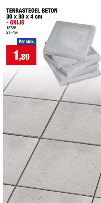 TERRASTEGEL BETON