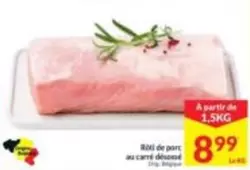 De - Rôti de porc au carré désossé