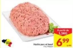 De - Hachis porc et boeuf