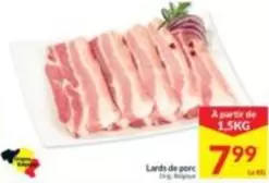 De - Lards de porc