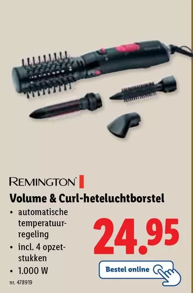 Volume & Curl-heteluchtborstel