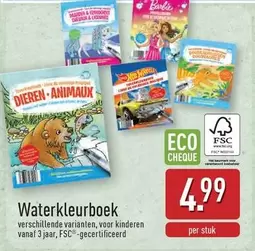 Barbie - Waterkleurboek