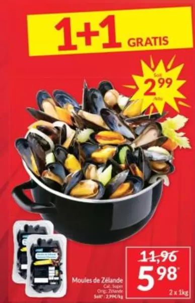 De - Moules de Zélande