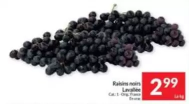 Raisins noirs