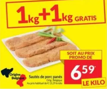 De - Sautés de porc panés