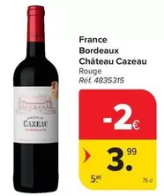 Bordeaux - Château Cazeau Rouge