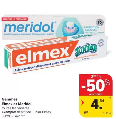 Elmex et Meridol