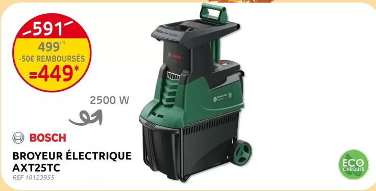 Bosch - BROYEUR ÉLECTRIQUE AXT25TC