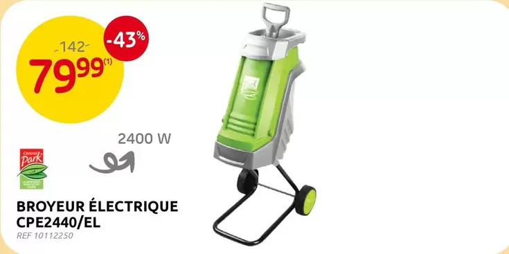 Park - BROYEUR ÉLECTRIQUE CPE2440/EL