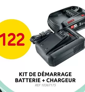 Bosch - KIT DE DÉMARRAGE BATTERIE + CHARGEUR