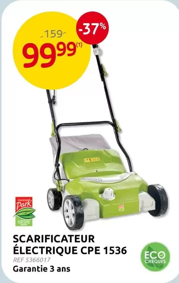 Park - SCARIFICATEUR ÉLECTRIQUE CPE 1536