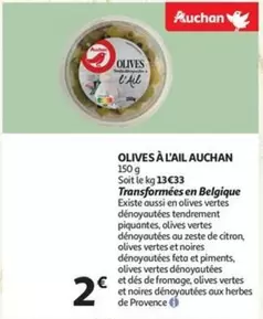 De - OLIVES À L'AIL