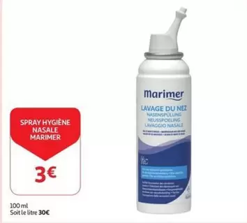 SPRAY HYGIÈNE NASALE